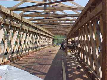 Paper Mill Bridge Repairs Photo by David Guay