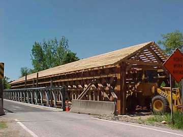 Paper Mill Bridge Repairs Photo by David Guay