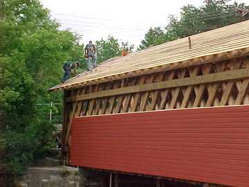 Paper Mill Bridge Repairs Photo by David Guay