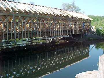 Paper Mill Bridge Repairs Photo by David Guay