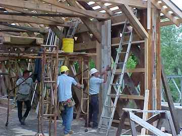 Paper Mill Bridge Repairs Photo by David Guay