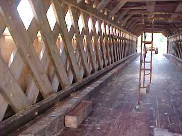 Paper Mill Bridge Repairs Photo by David Guay