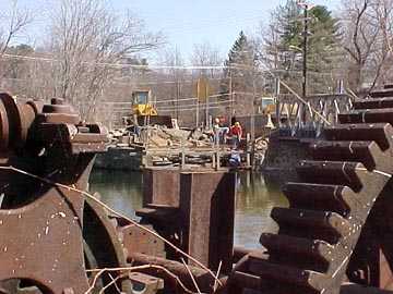 Paper Mill Bridge Repairs Photo by David Guay