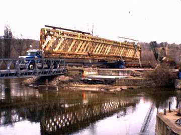 Paper Mill Bridge Repairs Photo by Dick Wilson