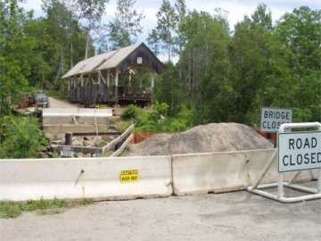 Greenbanks Hollow Renovation Photo by Mert Leonard, July 25, 2002