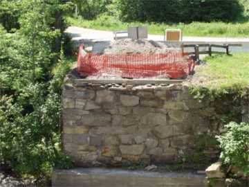 Greenbanks Hollow Renovation Photo by Mert Leonard, August 4, 2002