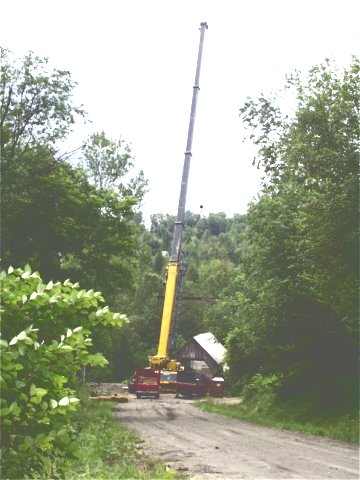 Greenbanks Hollow Renovation Photo by Mert Leonard, July 23, 2002