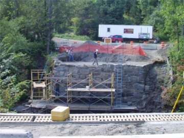 Greenbanks Hollow Renovation Photo by Mert Leonard, Sept. 16, 2002