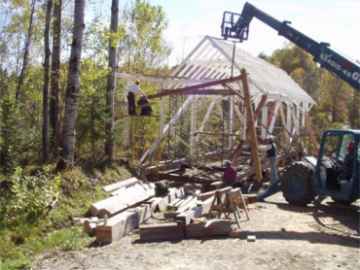 Greenbanks Hollow Renovation Photo by Mert Leonard, Oct 31, 2002