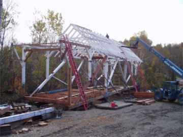 Greenbanks Hollow Renovation Photo by Mert Leonard, Oct 31, 2002