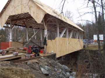 Greenbanks Hollow Renovation Photo by Mert Leonard, Nov. 15, 2002