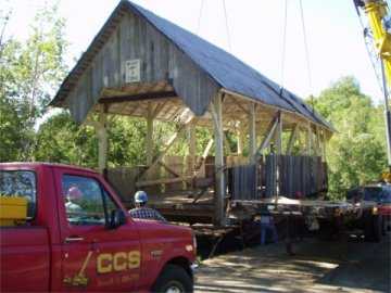 Greenbanks Hollow Renovation Photo by Mert Leonard, July 25, 2002