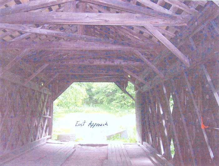 Creamery Covered Bridge East Approach