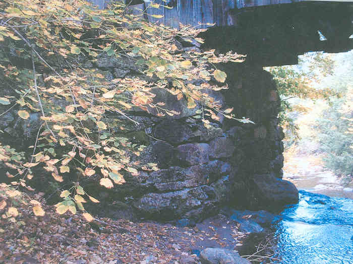 Creamery Covered Bridge West Abutment