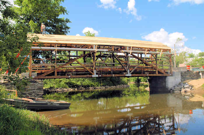 East Fairfield Covered Bridge June 16, 2009