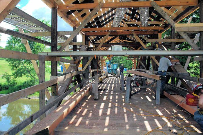 East Fairfield Covered Bridge June 16, 2009