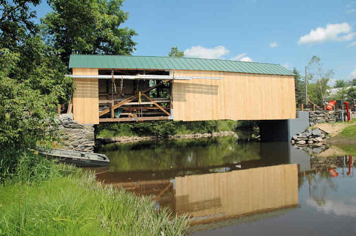 East Fairfield Covered Bridge June 25, 2009