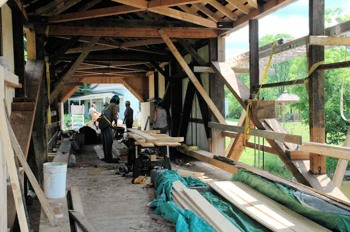 East Fairfield Covered Bridge June 25, 2009