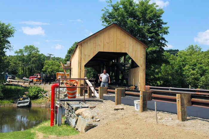 East Fairfield Covered Bridge June 25, 2009