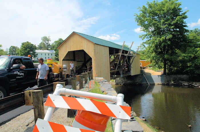 East Fairfield Covered Bridge June 25, 2009