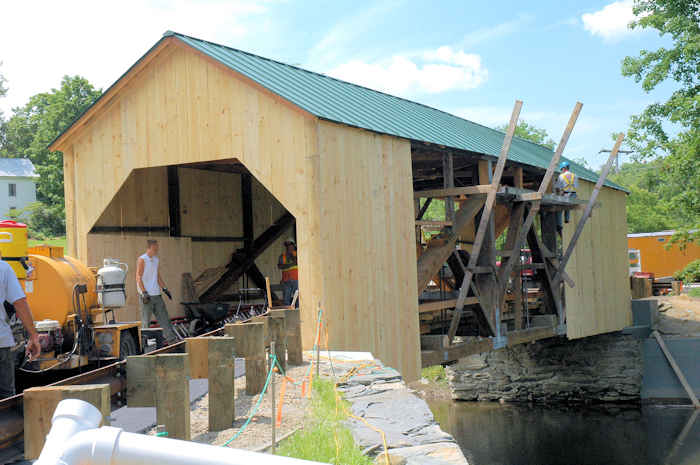 East Fairfield Covered Bridge June 25, 2009