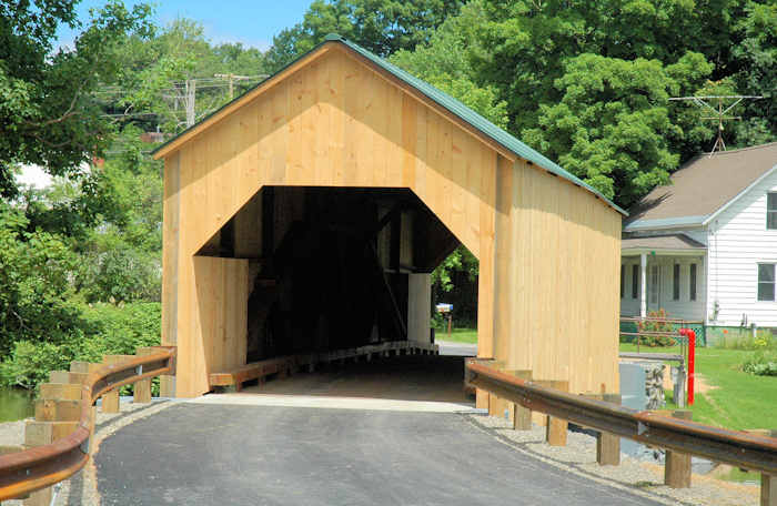 East Fairfield Covered Bridge July 5, 2009