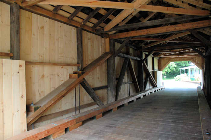 East Fairfield Covered Bridge July 5, 2009