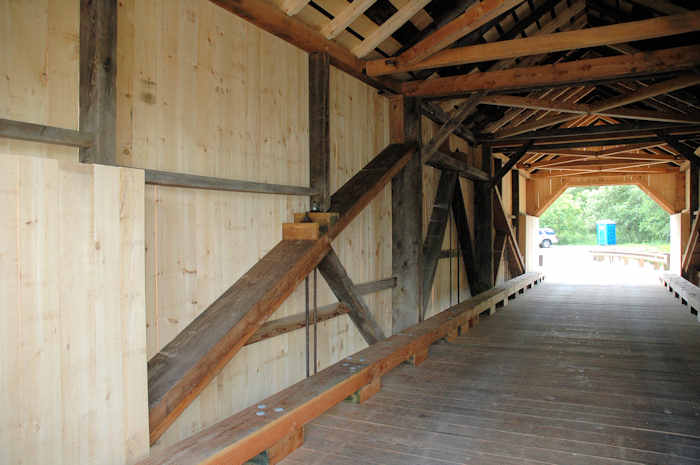 East Fairfield Covered Bridge July 5, 2009