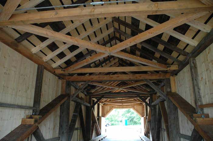 East Fairfield Covered Bridge July 5, 2009