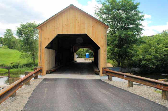 East Fairfield Covered Bridge July 5, 2009
