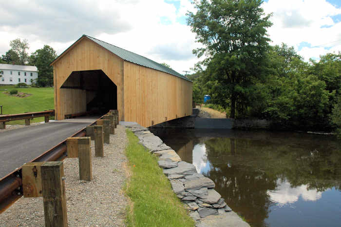 East Fairfield Covered Bridge July 5, 2009