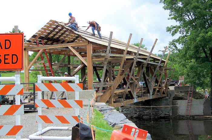 East Fairfield Covered Bridge June 15, 2009