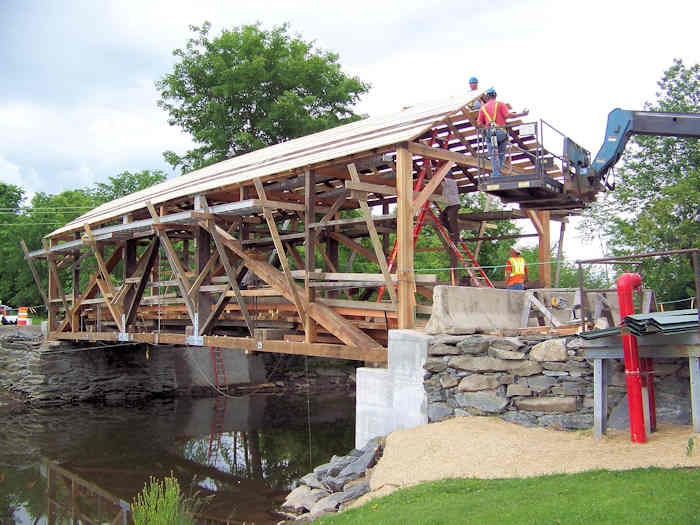 East Fairfield Covered Bridge June 15, 2009
