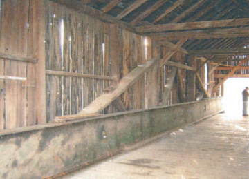 East Fairfield Covered Bridge South Truss Elevation