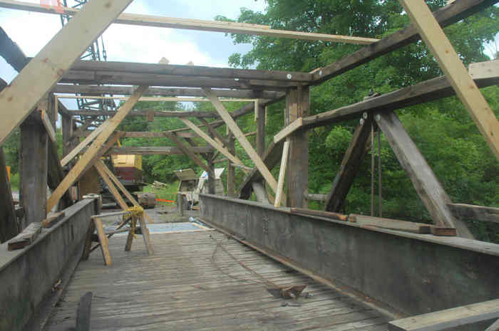 East Fairfield Covered Bridge August 7, 2008