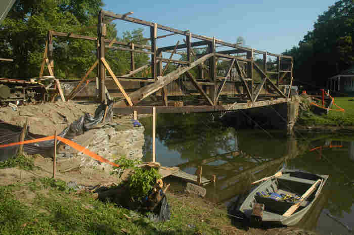 East Fairfield Covered Bridge Sept 2, 2008