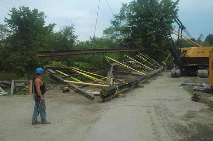 East Fairfield Covered Bridge Sept 4, 2008