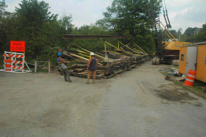 East Fairfield Covered Bridge Sept 4, 2008