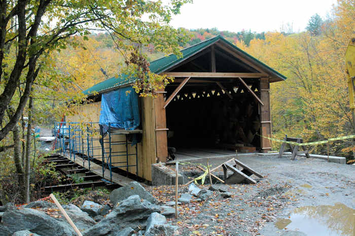 Hutchins Covered Bridge Photo by Joe Nelson October 5, 2009