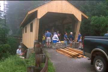 Power House Covered Bridge June 22, 2002