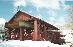 Fitch's Covered Bridge March 23, 2001