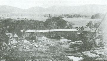 Jay Covered Bridge Post Card