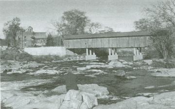 Jay Covered Bridge Post Card