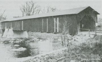 Jay Covered Bridge Post Card