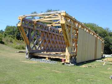 North Hartland Twin Covered Bridge August 15, 2001
