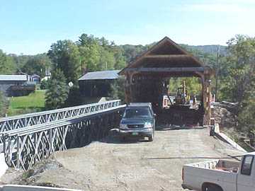 North Hartland Covered Bridge October 9, 2001