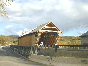 North Hartland Covered Bridge October 9, 2001