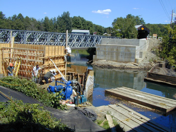 North Hartland Twin Covered Bridge August 15, 2001