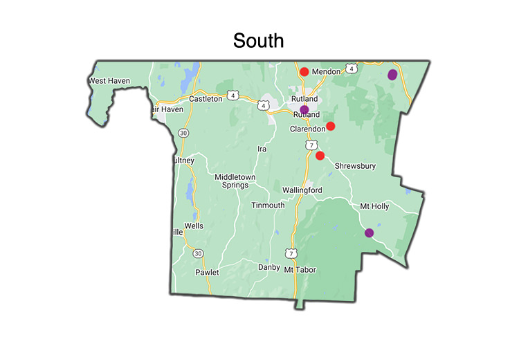 Rutland County South Covered Bridges