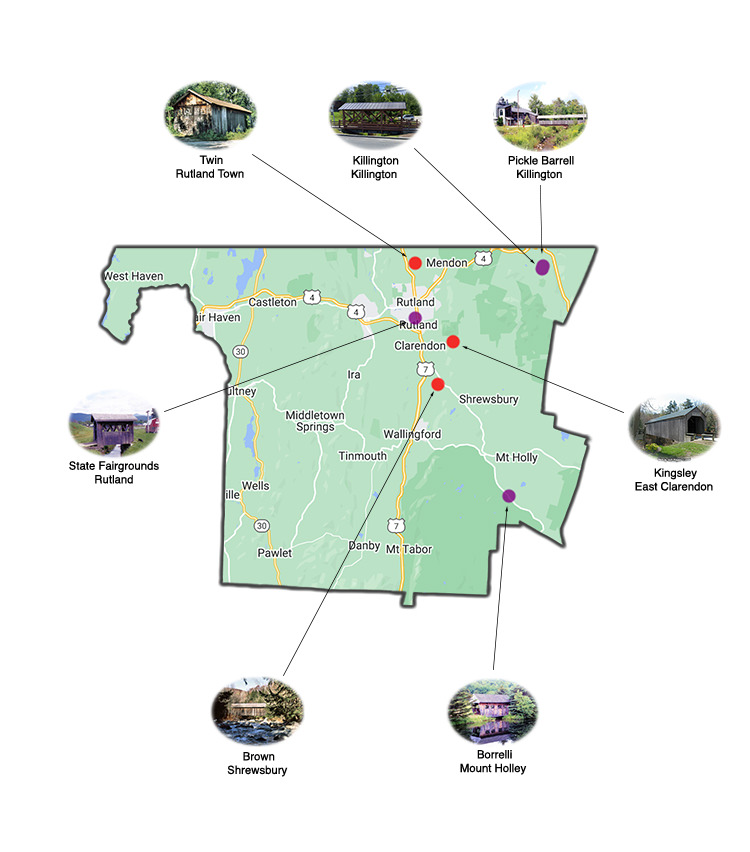 Rutland County Covered Bridges